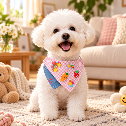 Adjustable Pet Bandana Bibs
