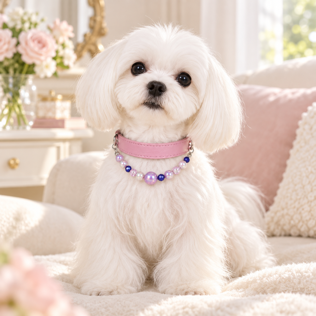 Luxury Pearl Dog Collar