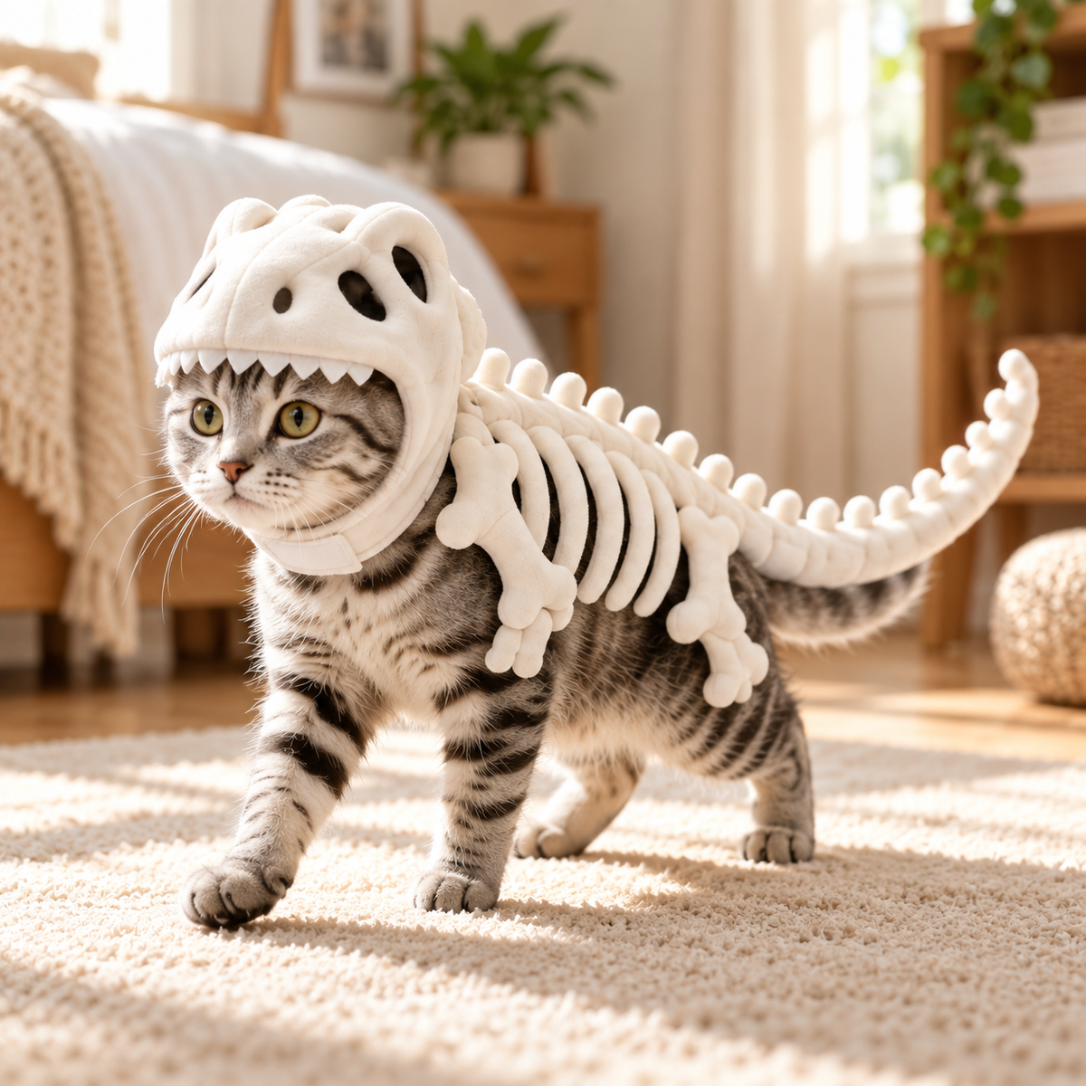 Dinosaur Skeleton Pet Costume