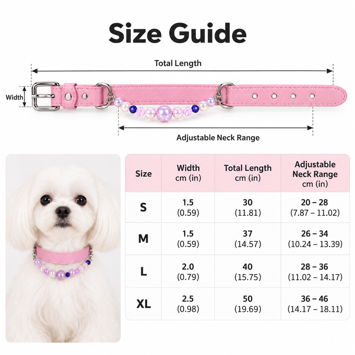 Luxury Pearl Dog Collar