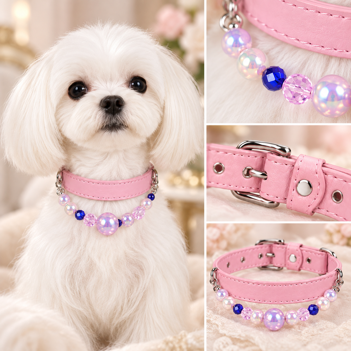 Luxury Pearl Dog Collar